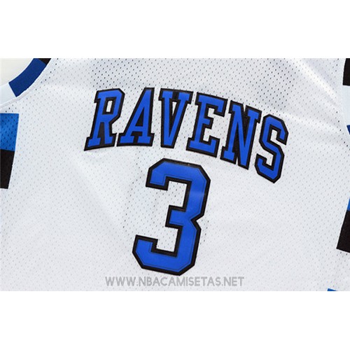 Camiseta Pelicula Tree Hill Nathan Scott NO 3 Blanco